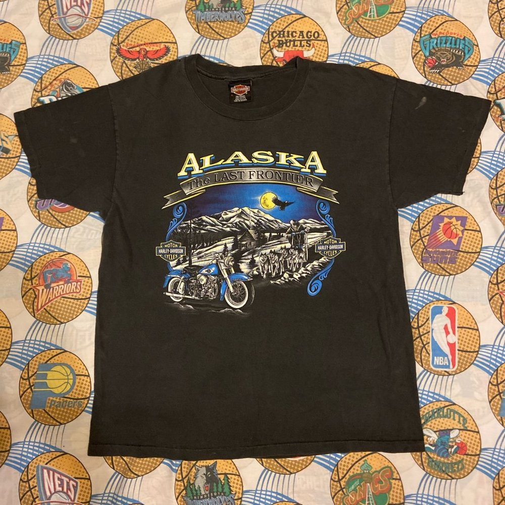 Vintage Harley-Davidson Anchorage Alaska XL